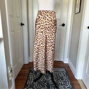 Free People Normani Bias Printed
Camel Combo Skirt